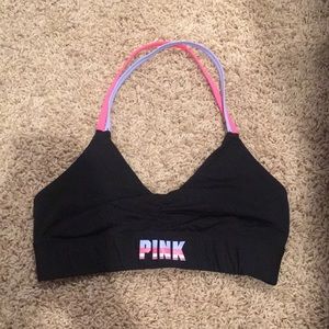 VS PINK halter sports bra